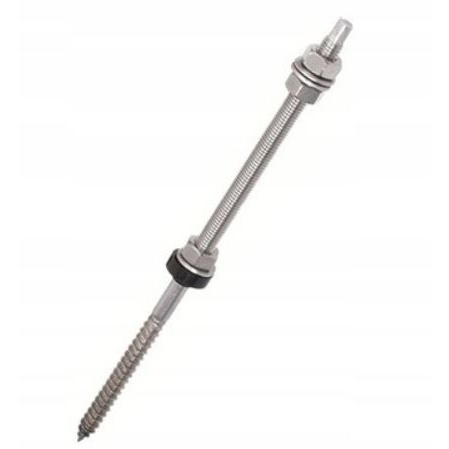 Dwugwinty M10 X250+EPDM