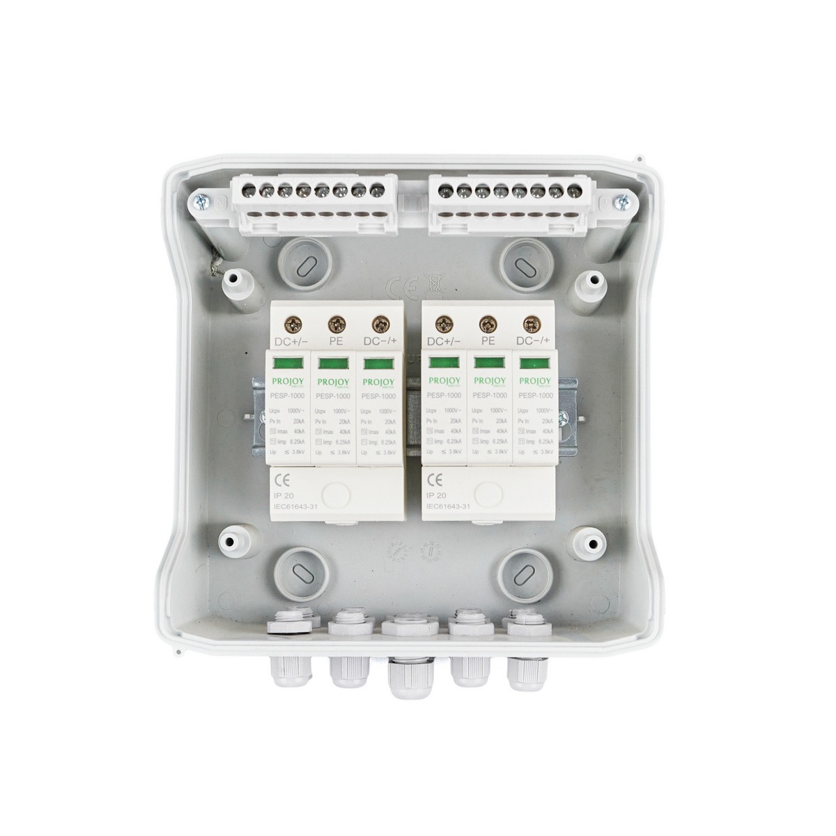 Gotowa rozdzielnica ProJoy R|DCx2|T2 dławiki