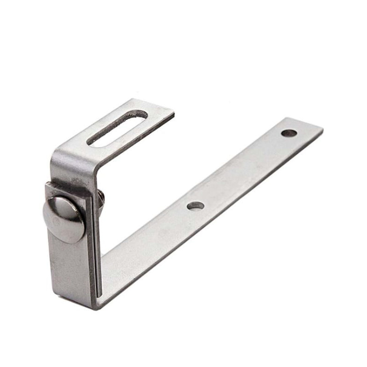 Uchwyt J 230x25x4mm regulowany ( gont bitumiczny/papa )