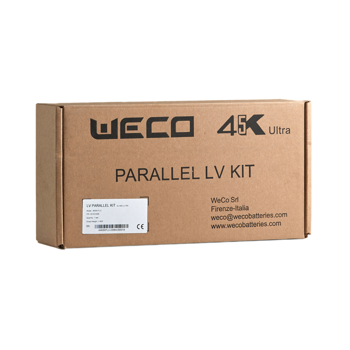 WECO 4K5 ULTRA PARALLEL BOX (LV) BATTERIES
